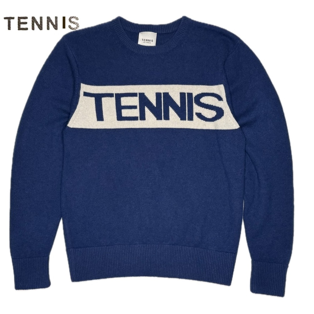 100% Cashmere TENNIS Sweater Medium NWOT